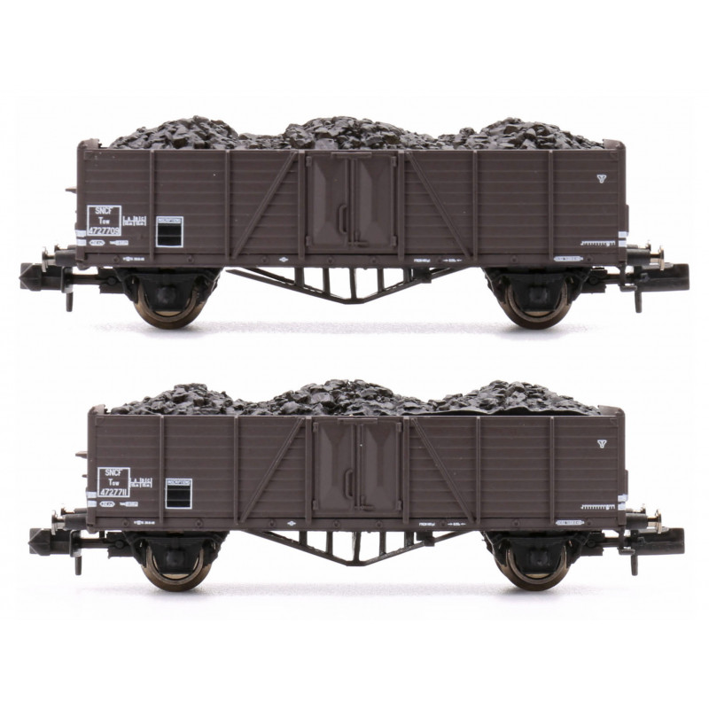 Miniature Coffret De Wagons Tombereaux Sncf N Arnold