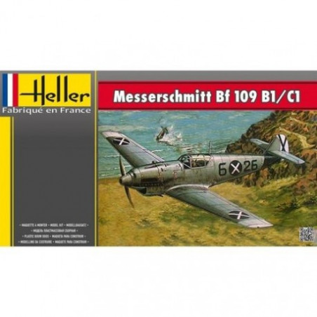 MESSERSCHMITT BF 109/B1 C1 1/72 HELLER