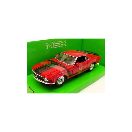 FORD MUSTANG BOSS 302 1970 1/24 WELLY 1