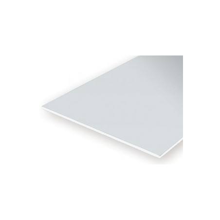 PLAQUE BLANCHE LISSE 1.5X150X300MM EVERGREEN 1