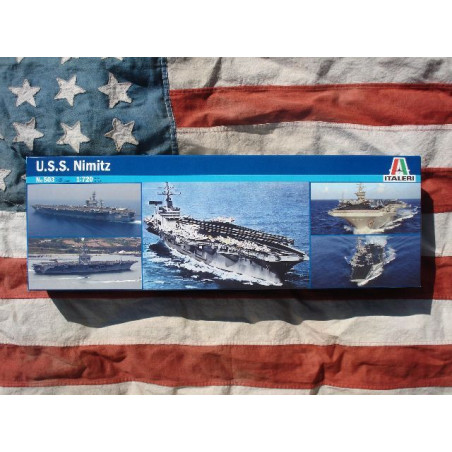 PORTE AVIONS U.S.S NIMITZ 1/720 ITALERI