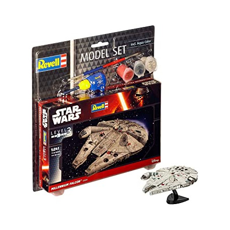 MODEL SET MILLENNIUM FALCON STAR WARS 1/241 REVELL