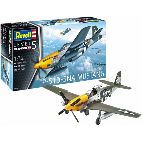 P-51D-5NA MUSTANG ( EARLY VERSION ) 1/32 REVELL