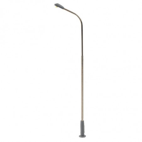 1/87 FALLER  LAMPADAIRE A COL DE CYGNE SIMPLE A LED