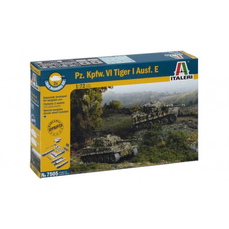 PZ.KPFW.VI TIGER I AUSF.E 1/72 ITALERI