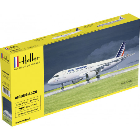 AIRBUS A320 AIR FRANCE 1/125 HELLER