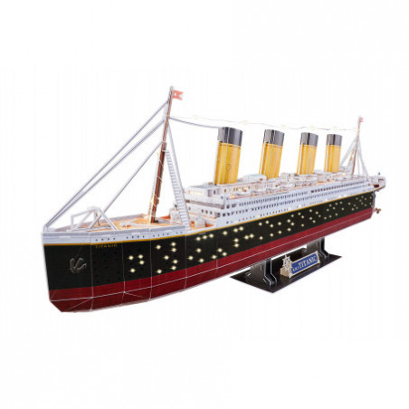 RMS TITANIC AVEC LED REVELL PUZZLE 3D 1