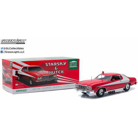 FORD GRAN TORINO " STARSKY ET HUTCH " 1976 1/18 GREENLIGHT 1