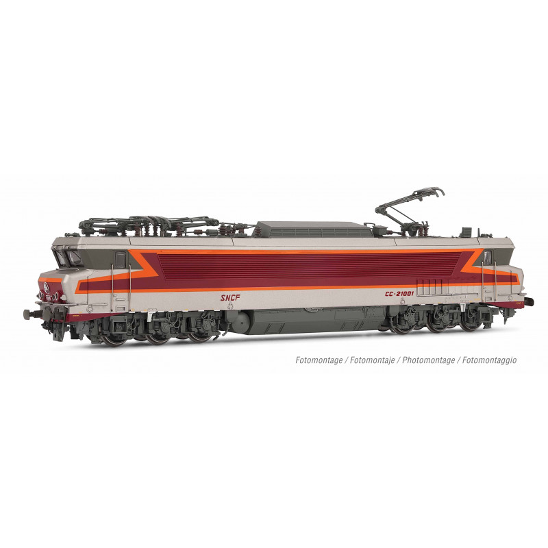 Miniature Locomotive Electrique D En Livree D Origine Sncf Roco The