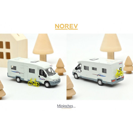 Fiat - Ducato Camping Car - Norev - 1/43 - Voiture miniature