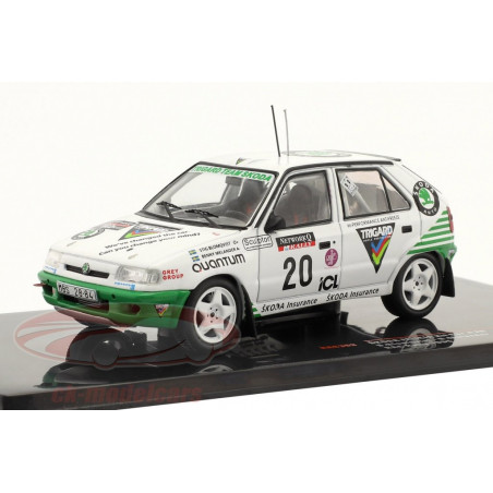 SKODA FELICIA KIT CAR N°20 RALLYE RAC 1995 1/43 IXO