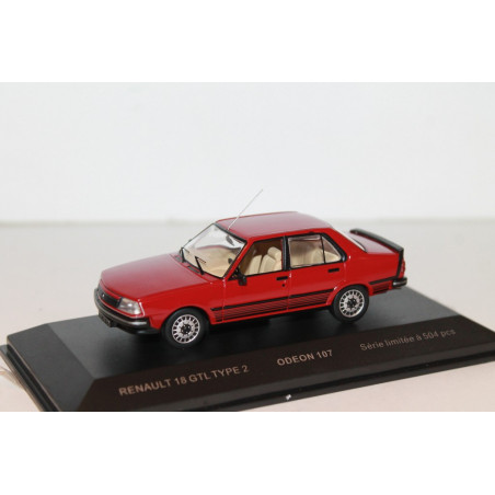 RENAULT 18 GTL TYPE 2 1985 1/43 ODEON