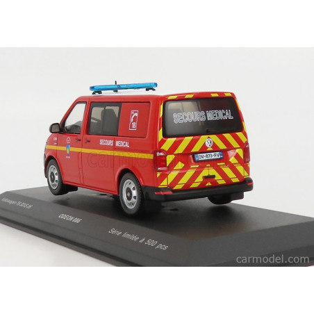 VW T6 POMPIER SDIS 06 ALPES-MARITIMES 1/43 ODEON 1