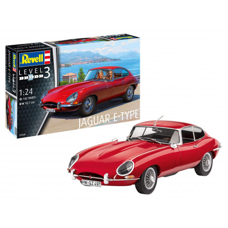 JAGUAR TYPE E COUPE 1/24 REVELL