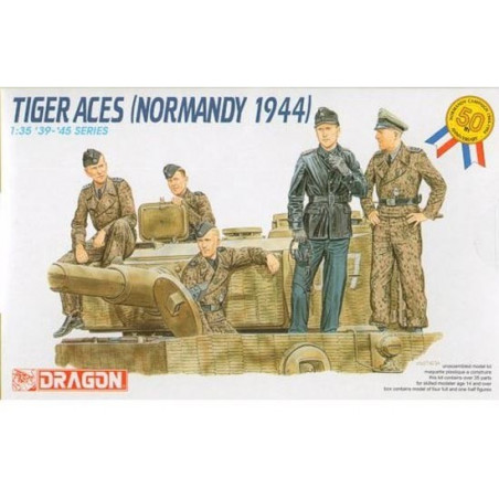 TANKISTES ALLEMANDS NORMANDIE 1944 1/35 DRAGON