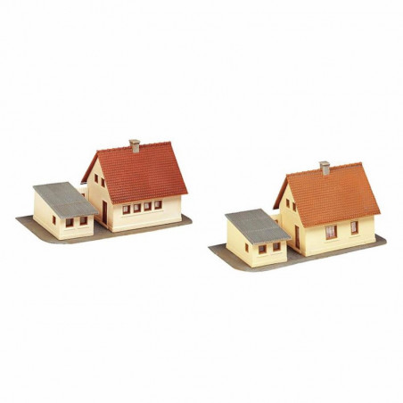 1/160 FALLER 2 MAISONS INDIVIDUELLES