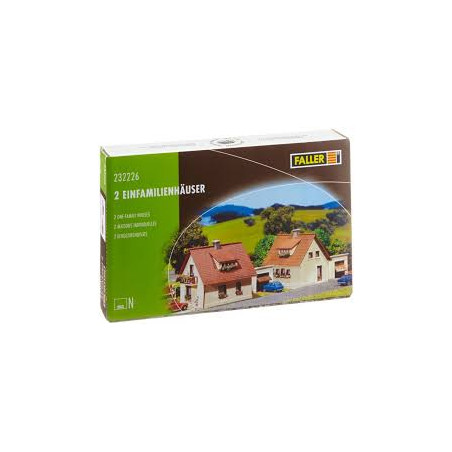 1/160 FALLER 2 MAISONS INDIVIDUELLES 1