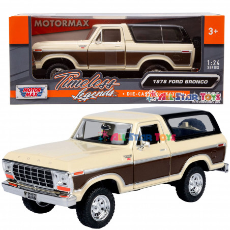 FORD BRONCO HARDTOP 1978 1/24 MOTORMAX