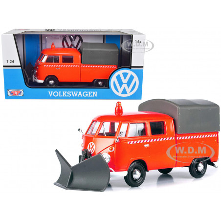 VW T1 TYPE 2 CHASSE NEIGE 1/24 MOTORMAX