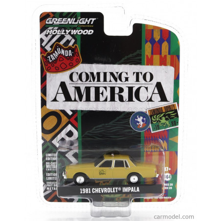 CHEVROLET IMPALA TAXI 1981 1/64 GREENLIGHT