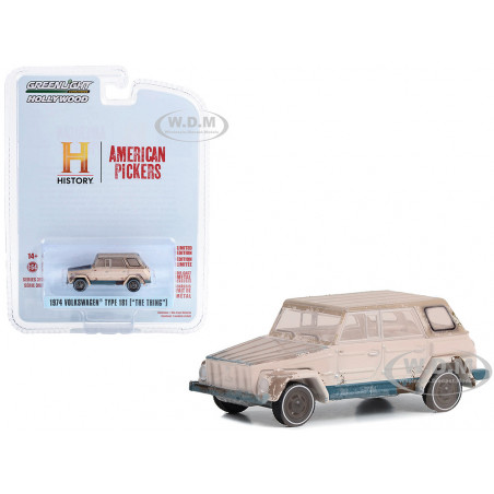 VW TYPE 181 1974 1/64 GREENLIGHT