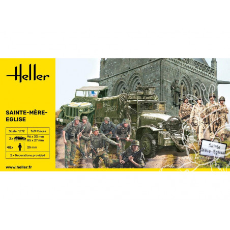 SAINTE MERE L'EGLISE 1/72 HELLER