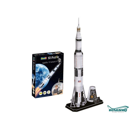 APOLLO 11 SATURN 5 PUZZLE 3D REVELL