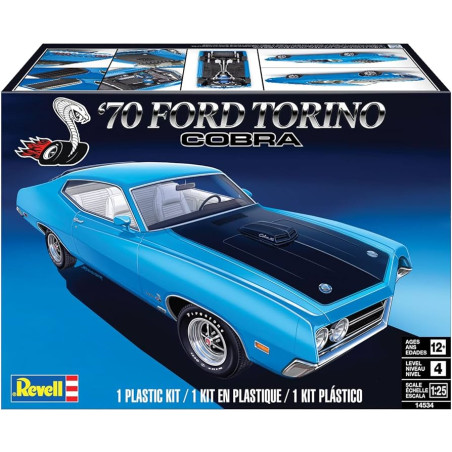 FORD TORINO COBRA 1970 1/25 REVELL