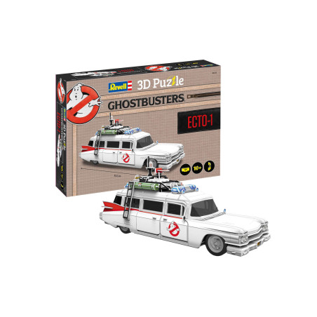 GHOSTBUSTERS ECTO-1 PUZZLE 3D REVELL