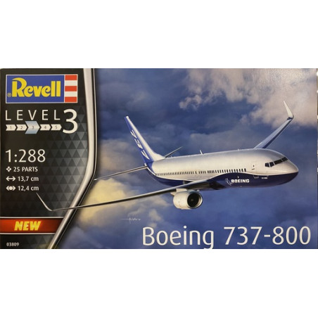 MODEL SET BOEING 737-800 1/288 REVELL