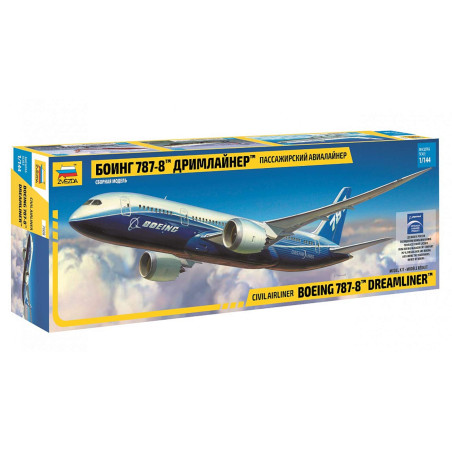 BOEING 787-8 DREAMLINER 1/144 ZVESDA