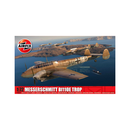 MESSERSCHMITT BF110E E-2 TROP 1/72 AIRFIX