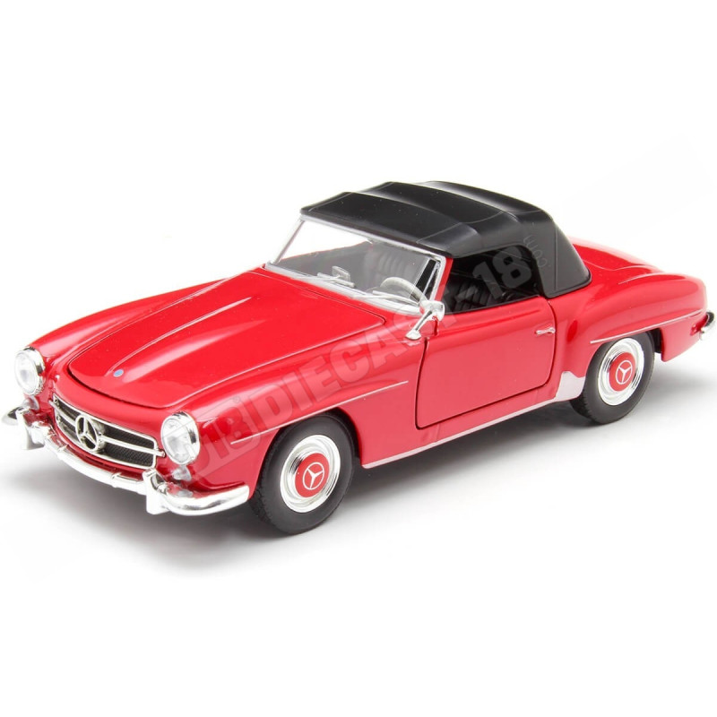 Miniature MERCEDES BENZ 190 SL W121 1955 1/24 WELLY