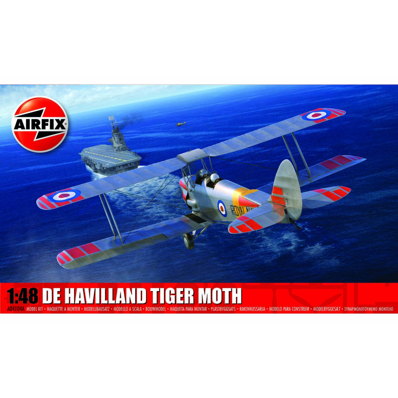 Maquette DE HAVILLAND TIGER MOTH 1/48 AIRFIX