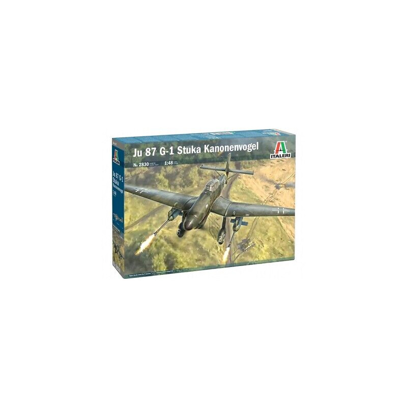 Maquette JU 87 G1 STUKA KANONENVOGEL 1/48 ITALERI