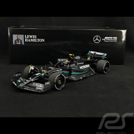 MERCEDES AMG W14 N°44 LEWIS HAMILTON 2023 1/18 MINICHAMPS