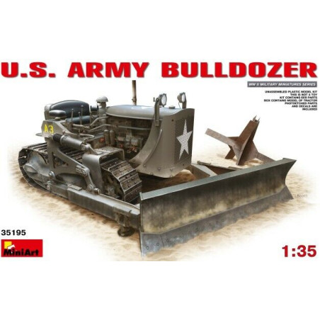 US ARMY BULLDOZER 1/35 MINIART