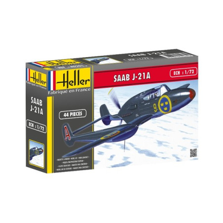 SAAB J-21A 1/72 HELLER