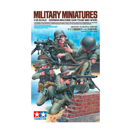 MITRAILLEURS ALLEMANDS 1/35 TAMIYA