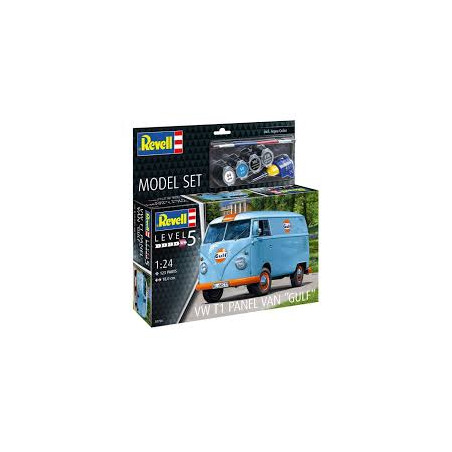 MODEL SET VW T1 PANEL VAN GULF 1/24 REVELL