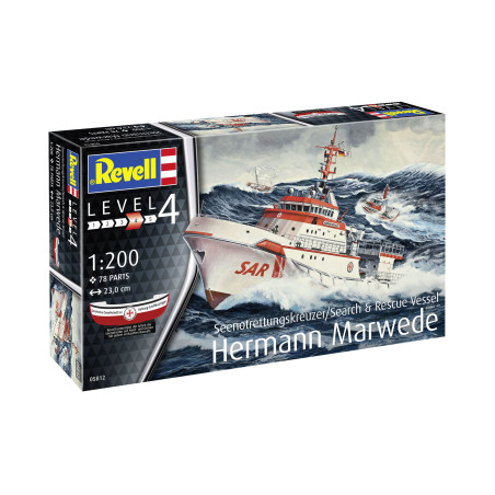 HERMANN MARWEDE 1/200 REVELL