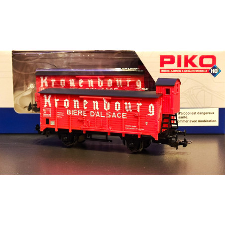 1/87 PIKO WAGON COUVERT FRIGO KRONENBOURG SNCF