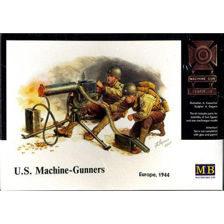 US MACHINE GUNNERS EUROPE 1940 1/35 MASTERBOX