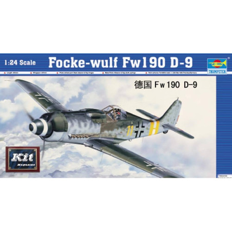 FOCKE WULF FW190 D-9 1/24 TRUMPETER