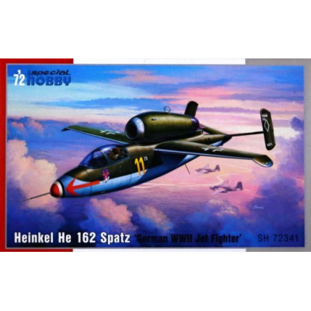 HEINKEL HE 162 SPATZ 1/72 SPECIAL HOBBY