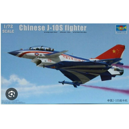 CHINESE J-10S FIGHTER 1/72 TRUMPETER