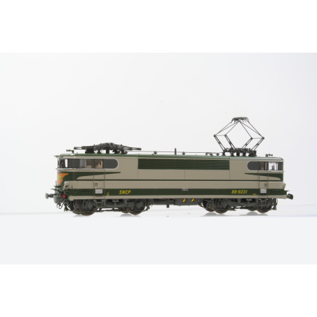 1/87 REE LOCOMOTIVE ELECTRIQUE BB 9231 LIVREE VERTE ARZENS SNCF DIGITAL SOUND