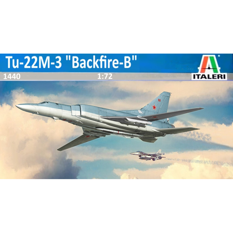 Maquette TU-22M3 BACKFIRE-B 1/72 ITALERI