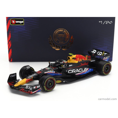 RED BULL F1 RB19 TEAM ORACLE RED BULL RACING N°11 SERGIO PEREZ GRAND PRIX D'AUSTIN 2023 4EME 1/24 BURAGO