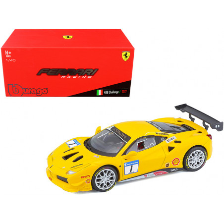 FERRARI 488 CHALLENGE N°1 2017 1/43 BURAGO